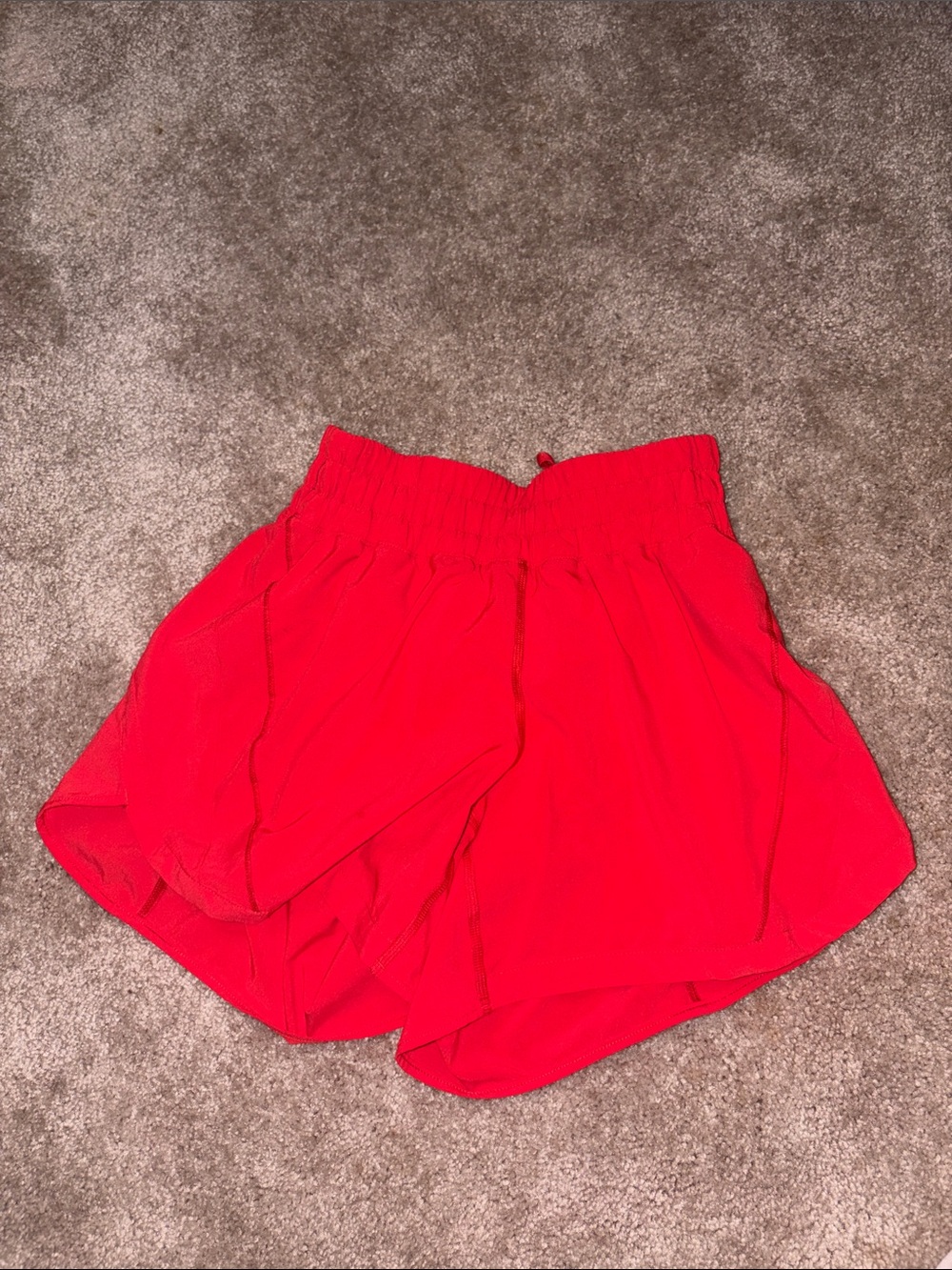 lululemon Red Track That High Rise 3”